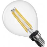 Emos LED žárovka Filament Mini Globe E14 3,4 W 40 W 470 lm teplá bílá – Zboží Mobilmania