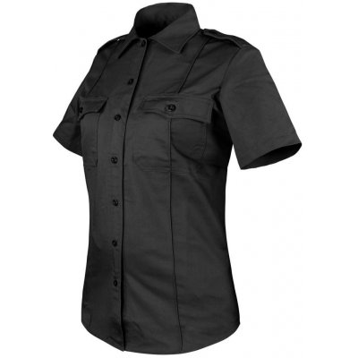 Košile dámská CLASS UNIFORM krátký rukáv ČERNÁ – Zboží Dáma