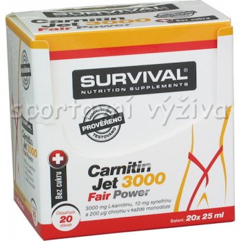 Survival Carnitin JET 3000 fair 500 ml