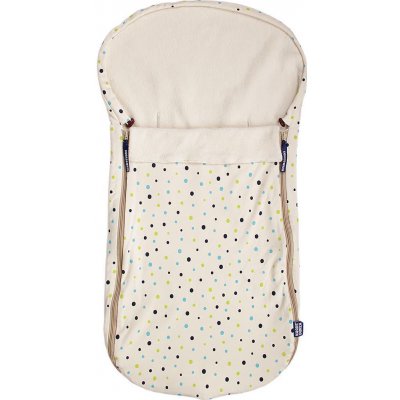 Kaarsgaren Letní z bio bavlny do kočárku i autosedačky motiv puntíků – Zboží Dáma
