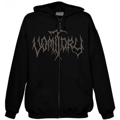 mikina s kapucí ART WORX Vomitory Eagle Crest černá – Hledejceny.cz