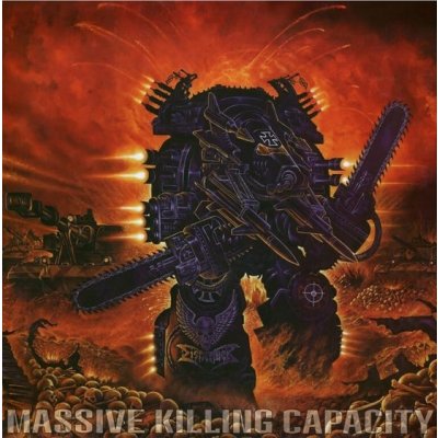 Dismember - Massive Killing Capacity //yellow Orange Marbled LP