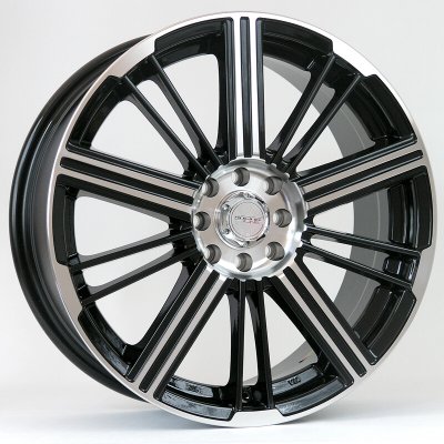Racing Line 523 7x17 8x100 ET35 black polished | Zboží Auto