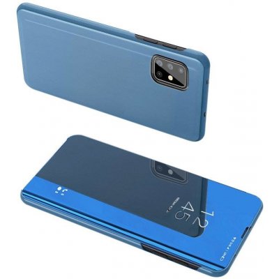 Pouzdro Beweare Clear View Samsung Galaxy M31s - modré