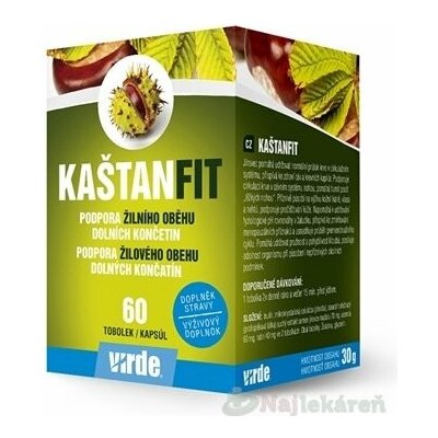 Virde Kaštanfit 60 kapslí – Hledejceny.cz