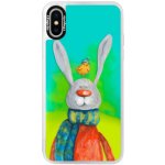 Pouzdro iSaprio - Rabbit And Bird - iPhone XS – Zboží Mobilmania