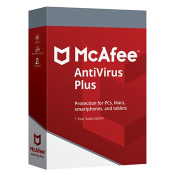 McAfee Antivirus Plus 1 lic. 1 rok (MAVEMM01RAA-PC)