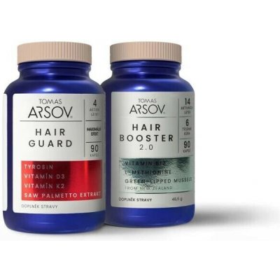Tomas Arsov HAIR GUARD a HAIR BOOSTER 2.0 180 kapslí – Hledejceny.cz