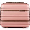 Cestovní kufr Solier s16 stl957 růžová 38 l