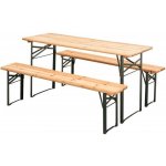 HAPPY GREEN Zahradní pivní set 180cm – Zboží Dáma