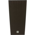 Prosperplast Rato square hnědý 26,5 x 26,5 x 50 cm – Hledejceny.cz