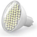 Whitenergy Led žárovka GU5.3 60 SMD 3528 3W 230V Studená bílá refl. 04964