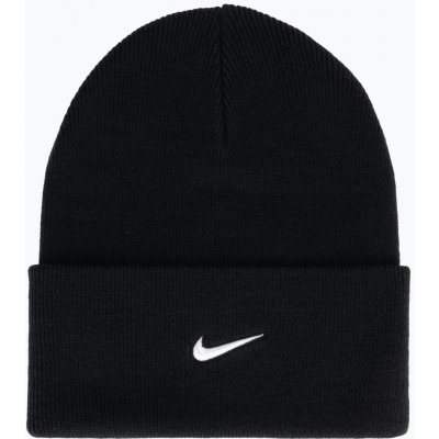 Nike Zimní čepice Peak Swoosh Beanie black/white – Hledejceny.cz