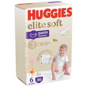 Huggies Elite Soft PANTS č. 6 30 ks