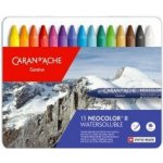 Neocolor II, Caran d´Ache Akvarelové voskové pastely – Zboží Dáma