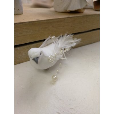 Svatební holoubci 13 cm - pár - zápich – Zboží Mobilmania