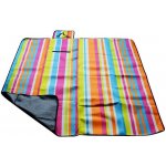 CALTER DUOS Pikniková deka , 1.8 x 1.4m, pruhy duhové – Zbozi.Blesk.cz