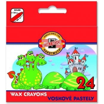 Koh-i-noor voskovky WAX CRAYON 24ks