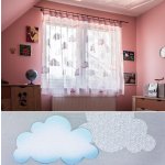 Interie Záclona metrážová Greciana modrá výška 160 cm – Zboží Mobilmania