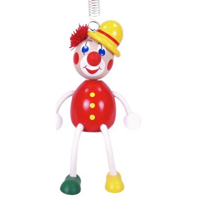 Krokido klaun figurka na pružině – Zboží Mobilmania