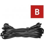 EMOS D2ZB01 Prodlužovací kabel pro spojovací řetězy Profi černý 10 m venkovní i vnitřní 1550025003 – Hledejceny.cz