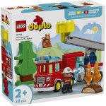 LEGO® DUPLO 10473 Hasičské auto s hadicí a hasičem – Hledejceny.cz