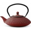 Čajník Bredemeijer čajová konvice s filtrem Jing Xilin červená 1250ml