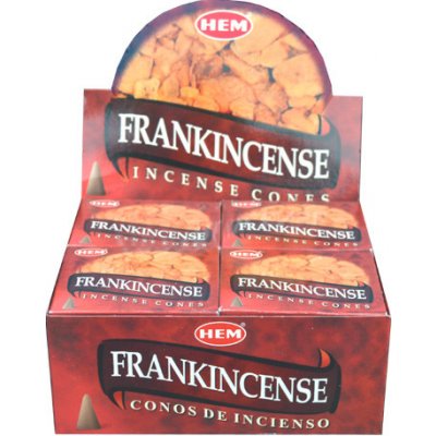 Hem Vonné kužely Frankincense kadidlo 10 ks – Zboží Dáma