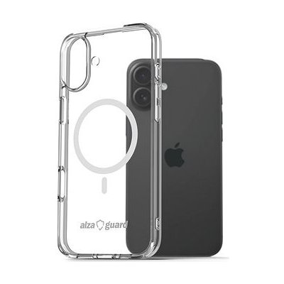 AlzaGuard Crystal Clear TPU Case Compatible with Magsafe pro iPhone 16 Plus – Zboží Živě