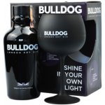 Bulldog Gin 40% 0,7 l (dárkové balení 1 sklenice) – Hledejceny.cz