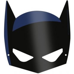Procos Papírové masky Batman 6 ks
