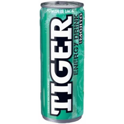 Tiger Carbonated Energy Drink s příchutí Mojito 250 ml – Zboží Dáma