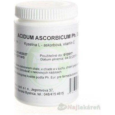 GALVEX kyselina askorbová Ph.Eur. prášek 100 g – Hledejceny.cz