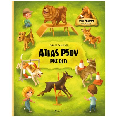 Atlas psov pre deti - Jana Sedláčková, Štěpánka Sekaninová, Marcel Králik ilustrátor