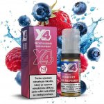 X4 Bar Juice Blueberry Sour Raspberry 10 ml 20 mg – Sleviste.cz