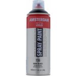 Akrylová barva ve spreji Amsterdam Spray Paint 400 ml Oxide Black 735 – Hledejceny.cz