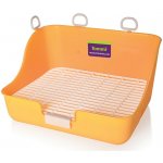 Tommi Toaleta s roštem pro králíky světle modrá 27 x 21 cm – Zboží Mobilmania