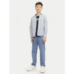 Jack&Jones Junior košile Joe 12260144 modrá – Zboží Dáma