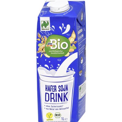 dmBio bio rostlinný nápoj oves & sója 1 l – Sleviste.cz