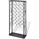 ZBXL Stojan na víno na 28 lahví, kovový – Sleviste.cz