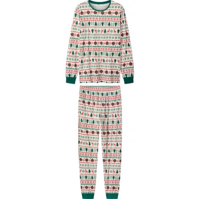 esmara Men oánské vánoční pyžamo vzor/bílá – Zboží Dáma