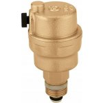 GIACOMINI R88I Automatický odvzdušňovací ventil, svislý + zpětný ventil, mosaz (R88IY002) – Sleviste.cz