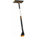 Fiskars X-series Teleskopická otočná stěrka se smetáčkem a škrabkou 1078492 | Zboží Auto