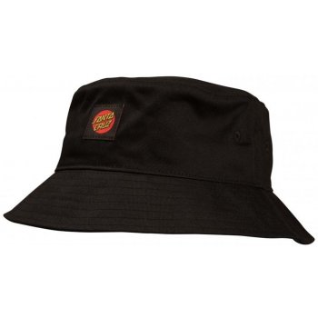 Santa Cruz Classic Label Bucket Hat Black