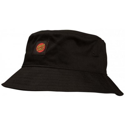 Santa Cruz Classic Label Bucket Hat Black – Zboží Dáma