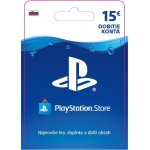 PlayStation dárková karta 15€ – Hledejceny.cz