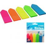 Blok lepicí NEON záložka PVC 5 x 12 x 44 mm 443301 – Hledejceny.cz