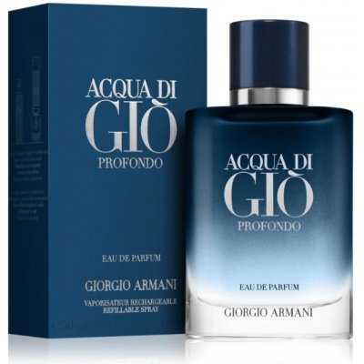 Giorgio Armani Acqua Di Gio Profondo parfémovaná voda pánská 100 ml – Hledejceny.cz