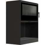 Kratki KARI 95 180 14 kW prostor pro dřevo Black – Zboží Dáma