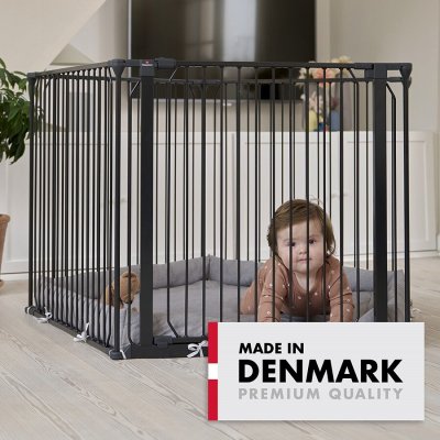 Baby Dan ohrádka Square playpen černá+matrace – Hledejceny.cz